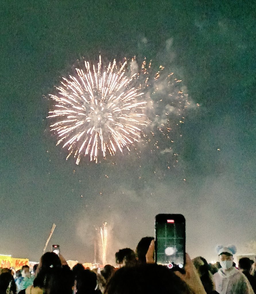 花火大会、凄かったです。