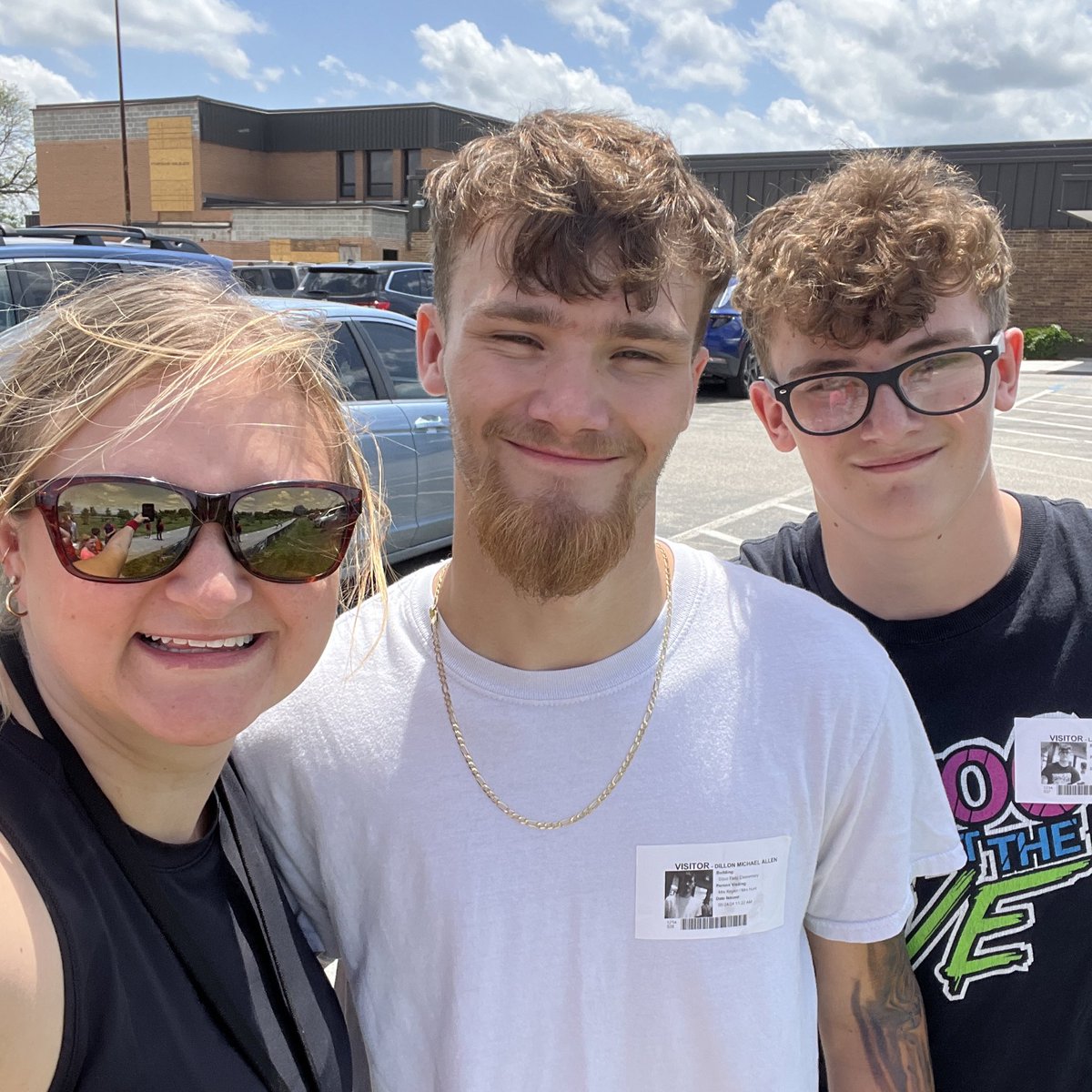 Track &amp; Field is always a great day, especially when former students come back to spend the day ❤️ #room15fam