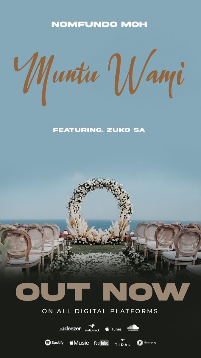 Nomfundo_Moh's tweet photo. My new single is out 🙏🏽 https://t.co/tGPCPLY33v https://t.co/8JmgYzY6Wc