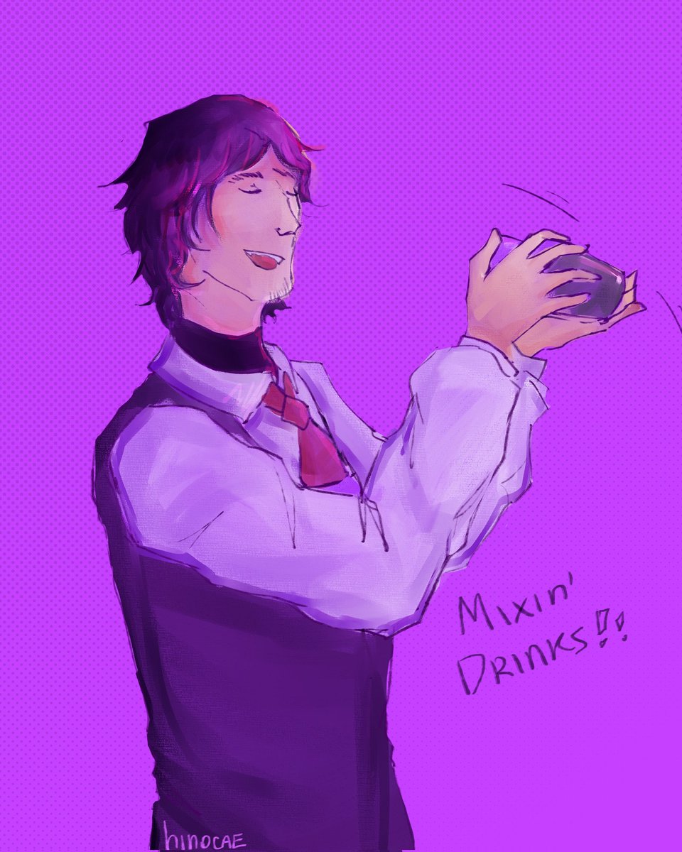 hecknocae's tweet photo. quick doodle of my favorite fella 
#va11halla https://t.co/739WjPvOky