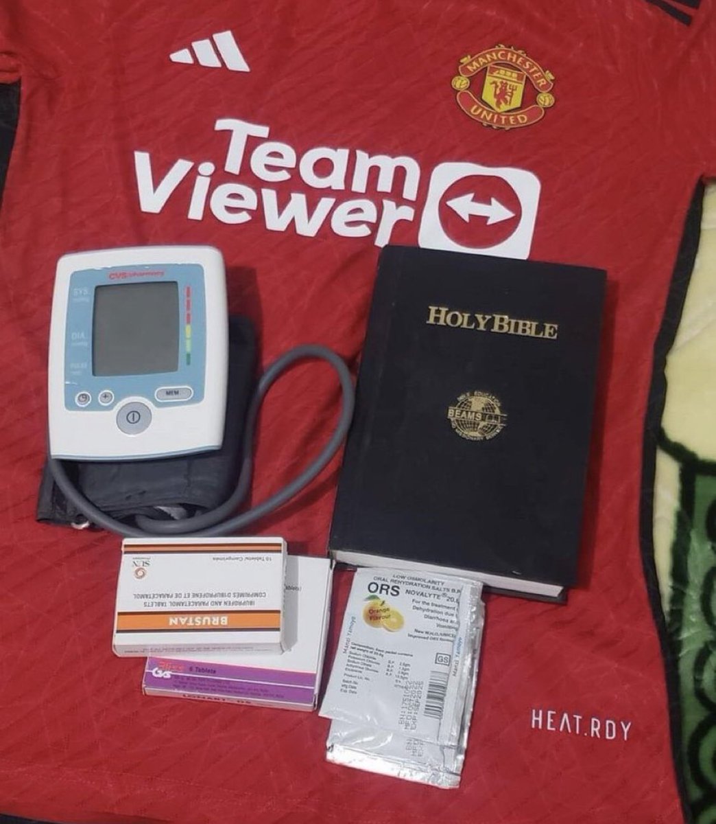 AbsoluteBruno's tweet image. Me getting ready for United’s game