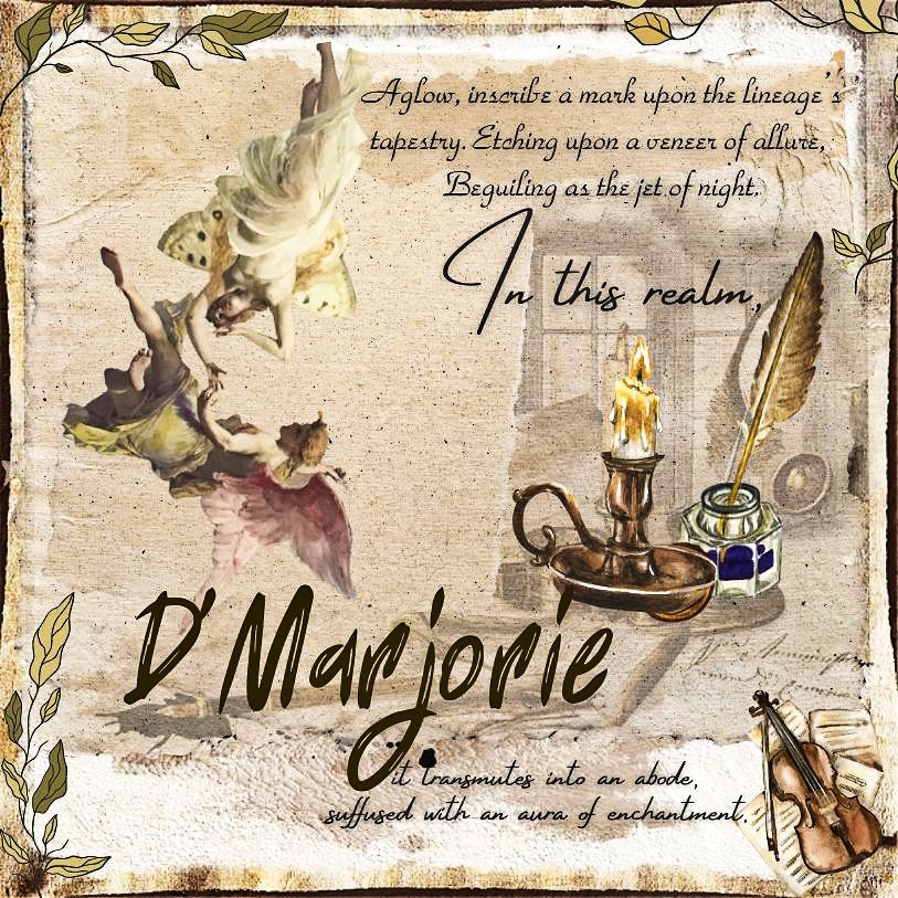 Marjorile's tweet photo. ᅠ
“We forge our own realm!”

𝗠𝗔𝗥𝗝𝗢𝗥𝗜𝗘 ── Swing wide the portal with utmost precision, in pursuit of protagonists for the tale inscribed in the age-old mythic volume. Weaving mirages within the deathless realm, betwixt the gloom and glow of the monarch. . . . 𓆰♕𓆪
ᅠ https://t.co/ktmgsh3yYo