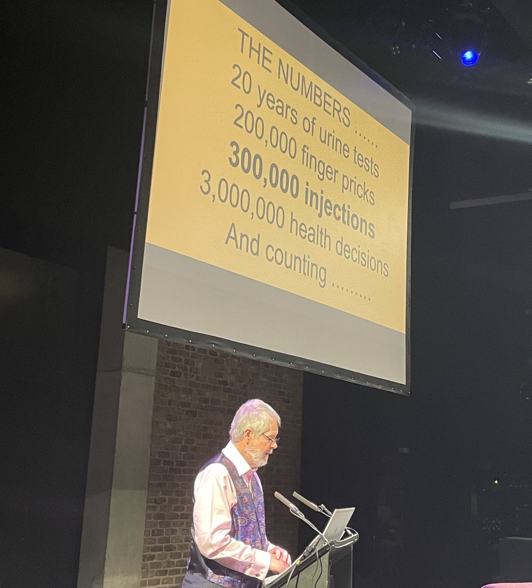 This is what 62 years of living with #Type1Diabetes looks like in numbers 🤯

Thank you to Iain Lumsden for taking us on a fascinating journey through #T1D management since the 1950s, highlighting just how far we have come.