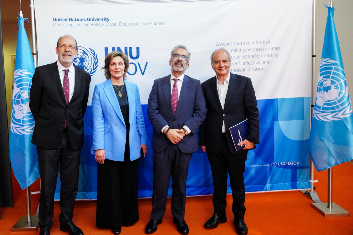 A Unidade Operacional da Universidade das Nações Unidas para a Governança Eletrónica celebrou 10 anos de existência com uma cerimónia que decorreu no Centro Cultural Vila Flor ℹ️ egoi.me/65fd2b7