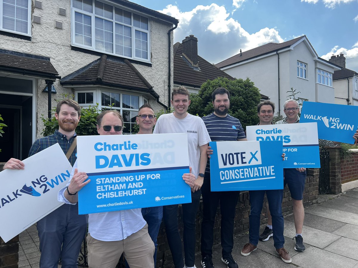 Great morning in Eltham and Chislehurst speaking to residents about my plan for the constituency. We need an energetic and future focused MP to tackle the challenges facing our area and country over the next few years - and I’m ready to show you that MP is me!
