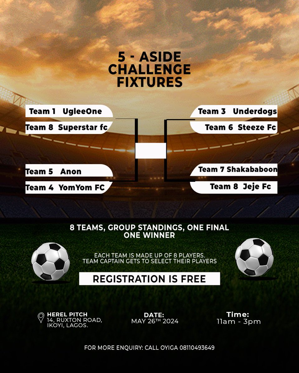 What’s at stake for tomorrows game. - 1 million Naira for winner - For every Goal @hacksultan save tomorrow, @theugleeone is donating 100 books to a rural school. - For every dribble @Harri_obi and @Wizarab10 completes, @theugleeone is paying for two kids WAEC. Let’s gooo!!!!