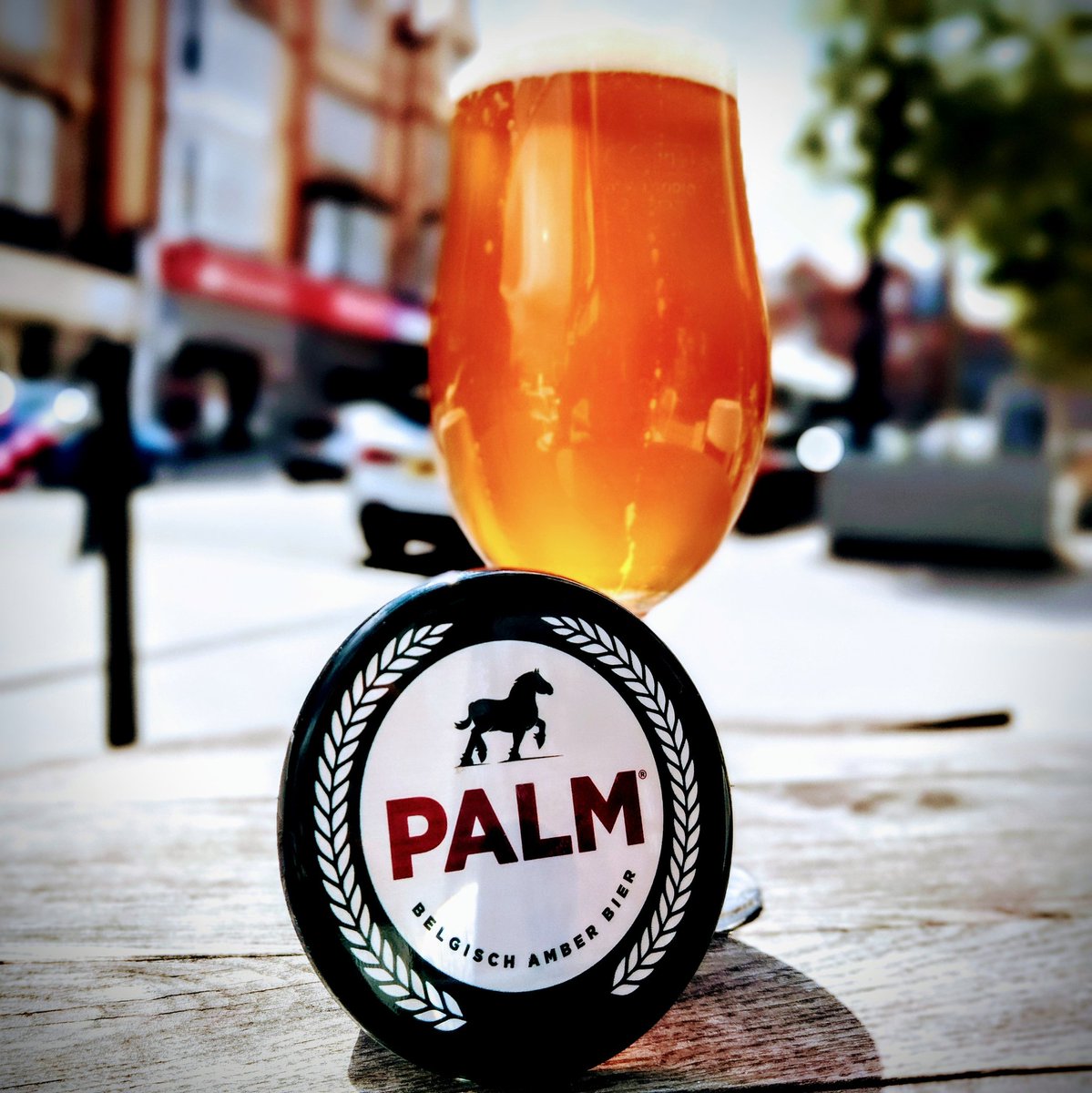 On tap now... A very rare sight in the UK - PALM Beer Belgian amber. This smooth-drinking, amber-coloured, top-fermentation beer is a very drinkable 5.4%. Special PALM malts are responsible for its honey-like mellowness, and PALM’s own selected yeasts give it a fruity yeast aroma
