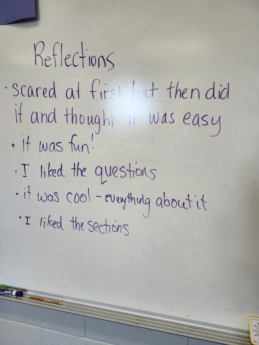 As <a href="/ibpyp/">IB PYP</a> learners we take time to #reflect on our experiences. <a href="/eqao/">EQAO</a> <a href="/GlenwoodGriffin/">Glenwood Griffins</a> proud!