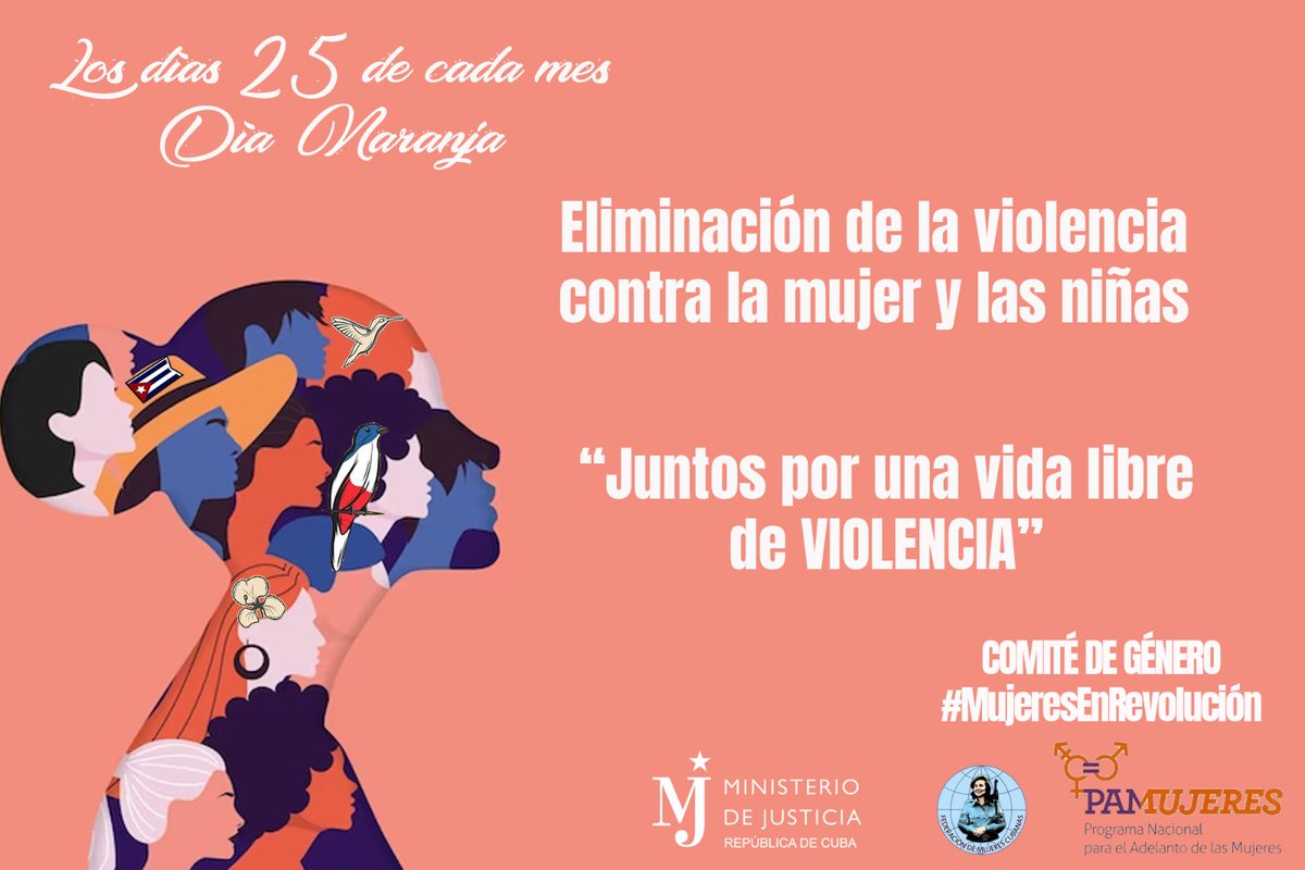 👉 🧡🍊 Recuerda que los días 25 de cada mes es #DíaNaranja  👉 Una iniciativa de la Organización de las Naciones Unidas para concientizar acerca de la violencia contra las mujeres y las niñas en el mundo 🌍
👉 Únete a la #FamiliaMinjus contra la violencia 👉 #ToleranciaCero