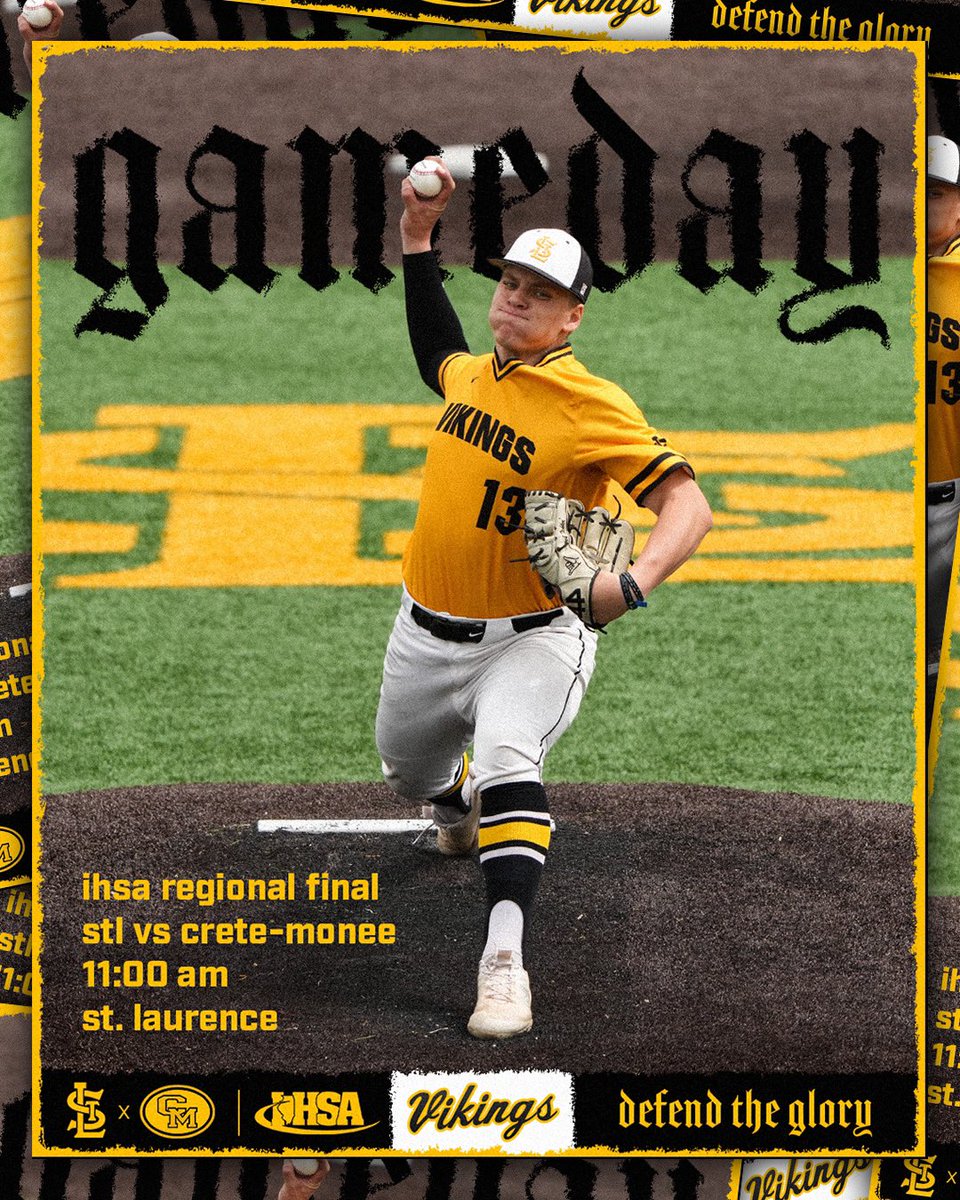 Regional Championship on our home turf. Win and advance.
#VikingWarriors