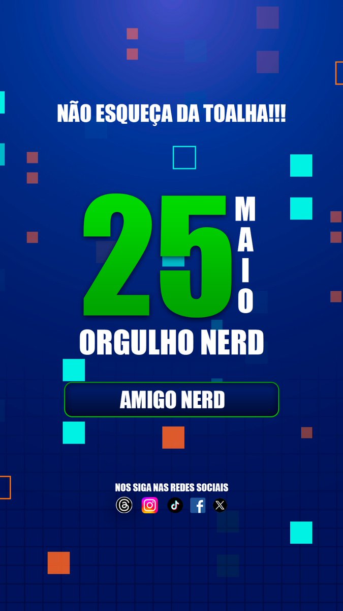 _AmigoNerd_'s tweet photo. 25 de Maio, dia do Orgulho Nerd.
🤩🤩🤩

Se inscreva em nosso canal no YouTube. Link na bio. 😜 

#anime #animeedits #timeanime #animebrasil #otaku #nerd #amigos #melhoresmomentos #cenasdeanime #episodionovo #animecena 
#batalhas #cenas
#animeaction https://t.co/NusRi1obWQ