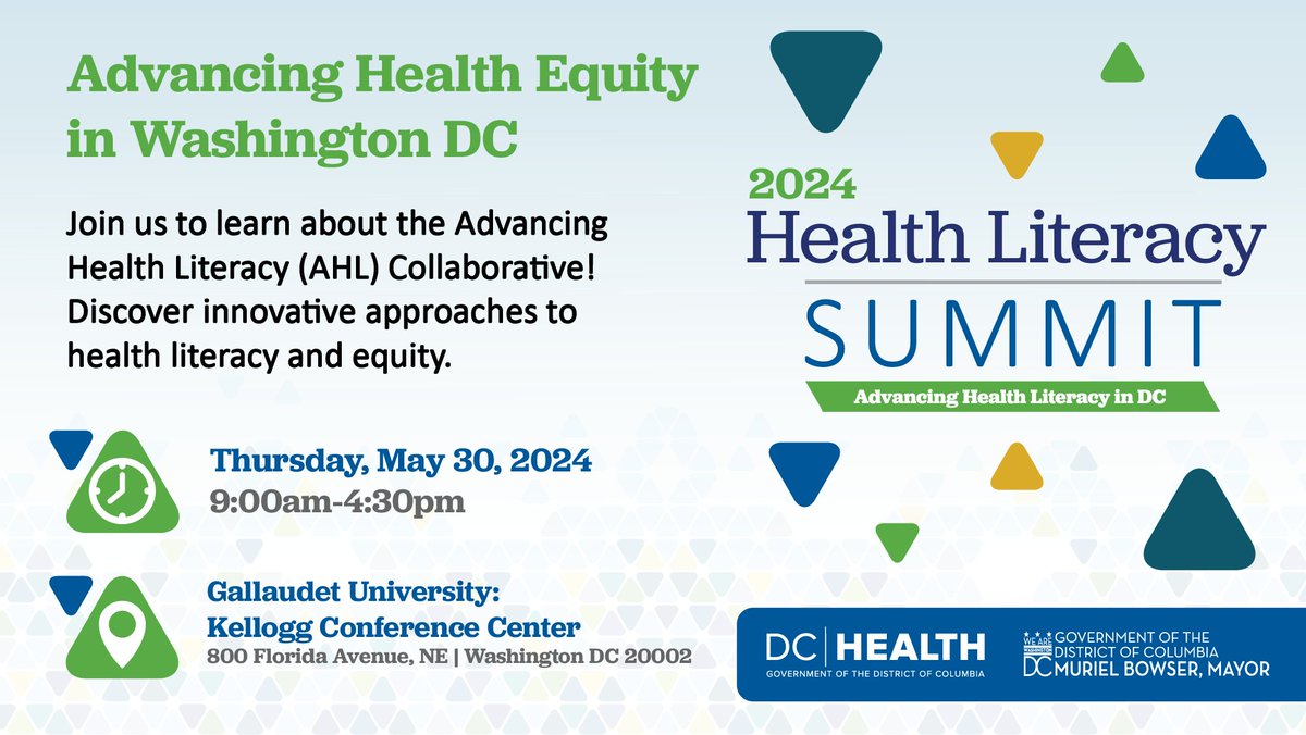 Join us at the 2024 Health Literacy Summit by the AHL Collaborative! Discover our equity-focused framework and new toolkit. Let's address health disparities together! Register here: bit.ly/4bvkida #HealthLiteracy #AHL2024