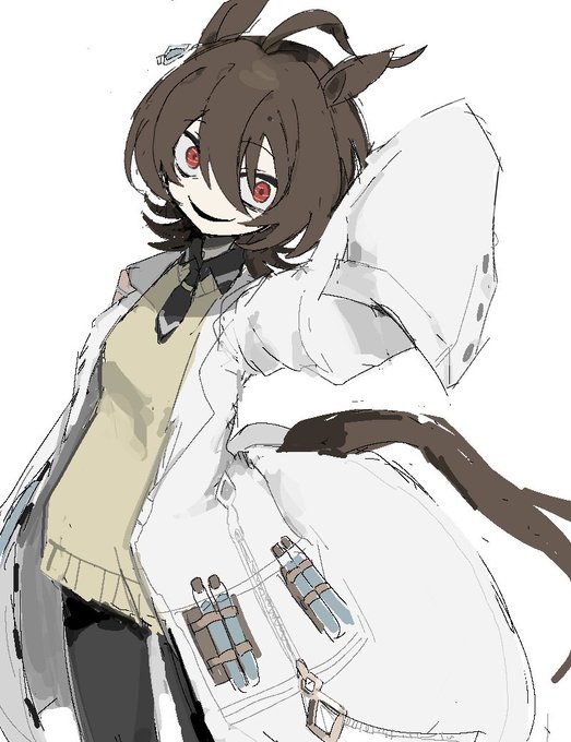 ウマ娘手描きイラスト アグネスタキオン アグネスタキオン(ウマ娘) 「」|とーち𓆟のイラスト