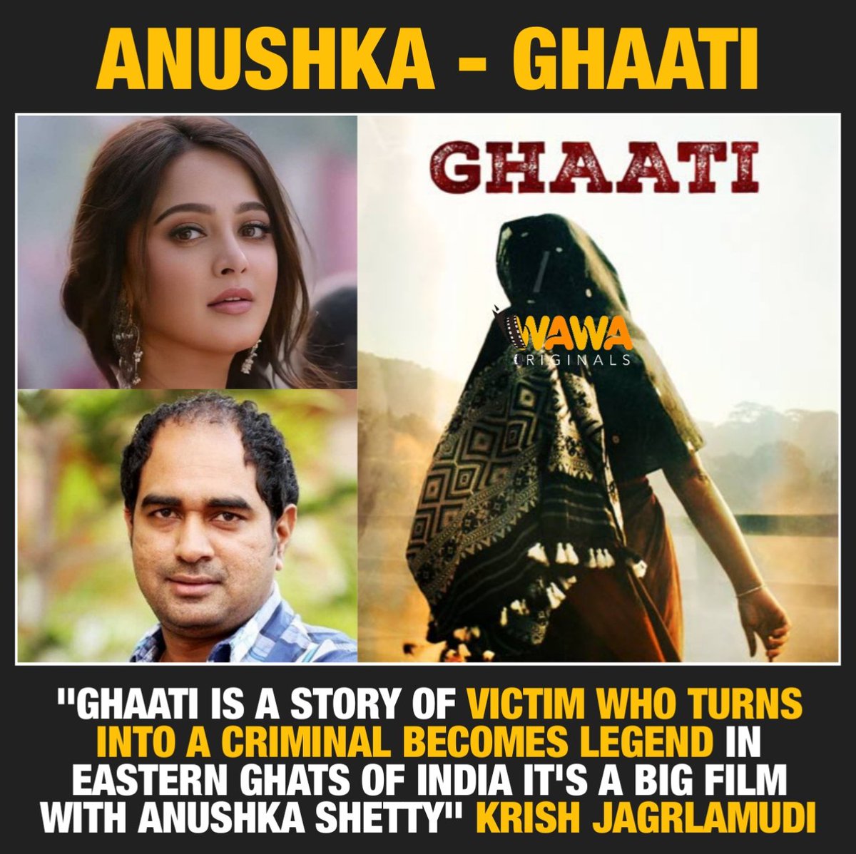 #ghaati #anushkashetty #anushka #krishjagarlamudi #wawaoriginals