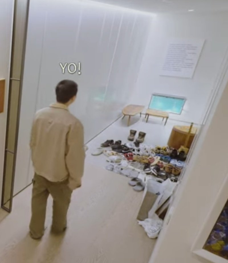 BTSn8tion's tweet photo. We need to support RPWP extra hard so Namjoon can afford some amazing, artistic shoe racks that he desperately needs. https://t.co/xb9L8y319a
