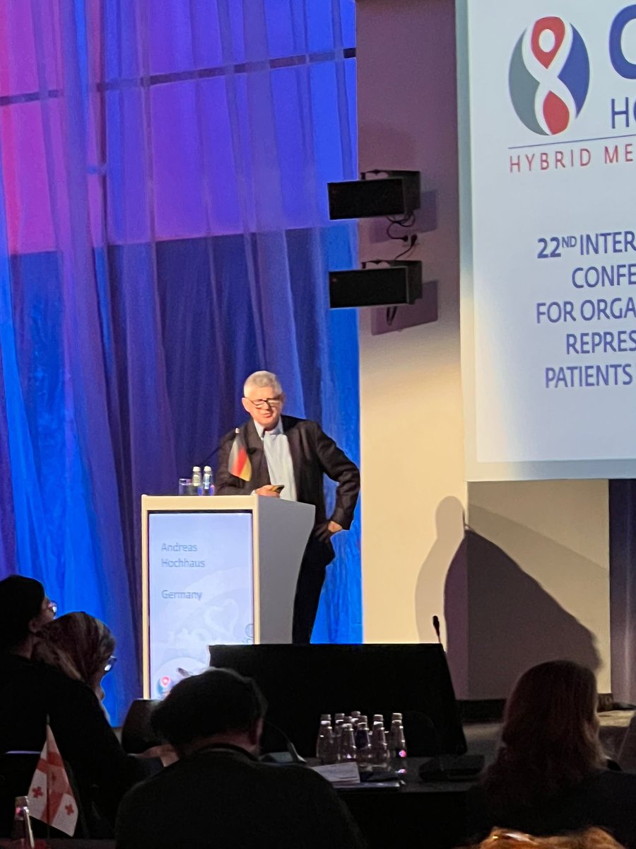 📊 Andreas Hochhaus presents new data on first-line treatment in CML, offering fresh insights for patients and practitioners alike. Stay informed about the latest advancements! #CMLHZ24