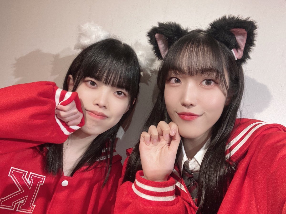 今日は2人で練習しました🐾 

衣装着てみたり、
通しで踊ってみたり…！
楽しくて笑ってばかりでした🫶🏻

みゃおせにゃのステージ、
沢山の方に見てもらえますように🐱🩷

#踊乱バトロイ