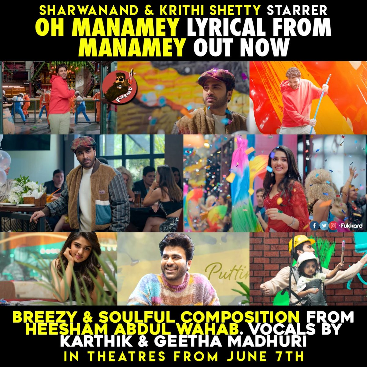 #OhManamey 2nd single from #Manamay out now -

youtu.be/JiT0Gi2Hmk4

Worldwide grand release in theatres on June  ✨ #ManameyOnJune7th
