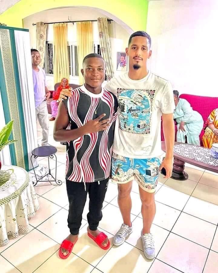 William Saliba visits his family in Cameroon🇨🇲