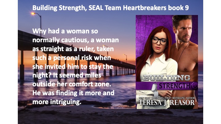 BUILDING STRENGTH
RT@teresareasor
Building Strength (SEAL Team Heartbreakers, book 9)
After a night of unforgettable sex, neither knows where things are going. But this shy artist is more than Sam bargained for. #militaryromance #romanticsuspense #series amazon.com/Building-Stren…