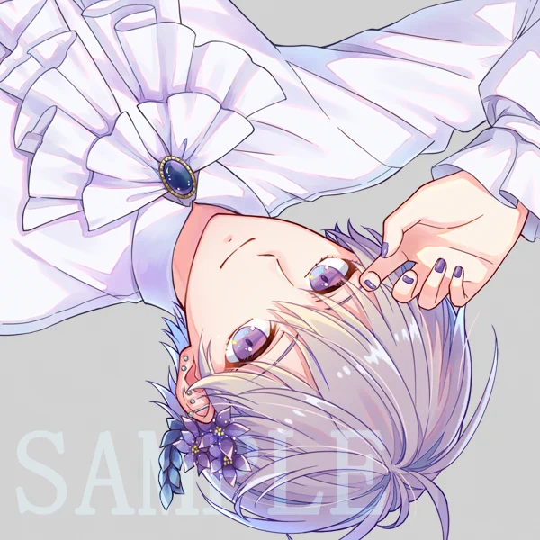 歌い手さんのお誕生日用に描かせていただいたイラストです。いつもご依頼ありがとうございます!
