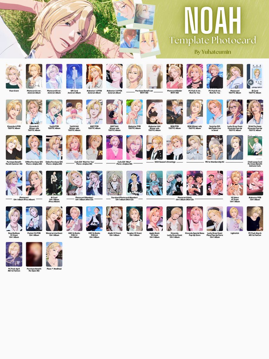 yuhateumin's tweet photo. PLAVE ALL PHOTOCARD TEMPLATE!

Update : 25/05/2024
HQ ver. : https://t.co/yn6SE4Tz8m 

Part 1 : Yejun &amp; Noah

🏷 yejun noah bamby eunho hamin pc list preview 예준 노아 밤비 은호 하민 플레이브 포토카드 포카 리스트 템플릿 https://t.co/s5d2Wc6p7I