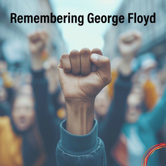 Today marks the 4th anniversary of the murder of #GeorgeFloyd —  a direct result of police brutality and harmful, racially biased practices. CVT holds compassion for Floyd’s family as they heal and stands in solidarity with survivors of similar situations still waiting for