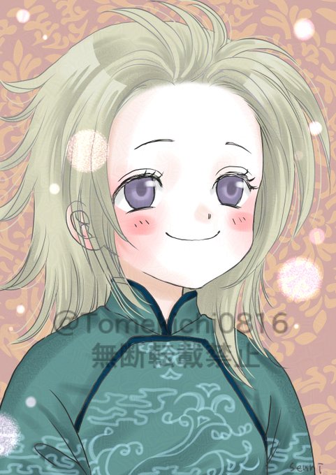 「blonde hair brown background」 illustration images(Latest)