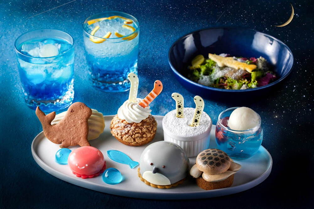 fashionpressnet's tweet photo. すみだ水族館の海の生き物がスイーツに！ハイアット セントリック 銀座 東京でコラボアフタヌーンティー - https://t.co/mts0au40Jb https://t.co/y28zOrYM2F