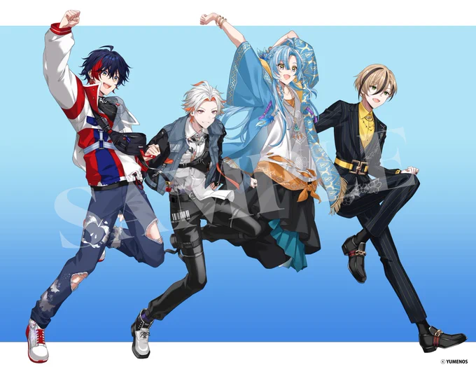 【お仕事】 YUMENOSの皆さんの歌ってみた、FLY HIGH!!でお写真撮影を担当させていただきました! 皆さんの爽やかな歌声をぜひお聞きください!