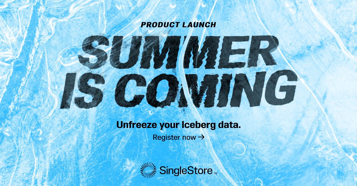 📆 Join us in June, where we'll unveil new product features and capabilities in #SingleStore! Two different times to choose from: 

June 26, 2024 | 10:00am PDT
June 27, 2024 | 11:30am  IST

Register ➡️  bit.ly/3ytKXbX 

#AI #database #data #events