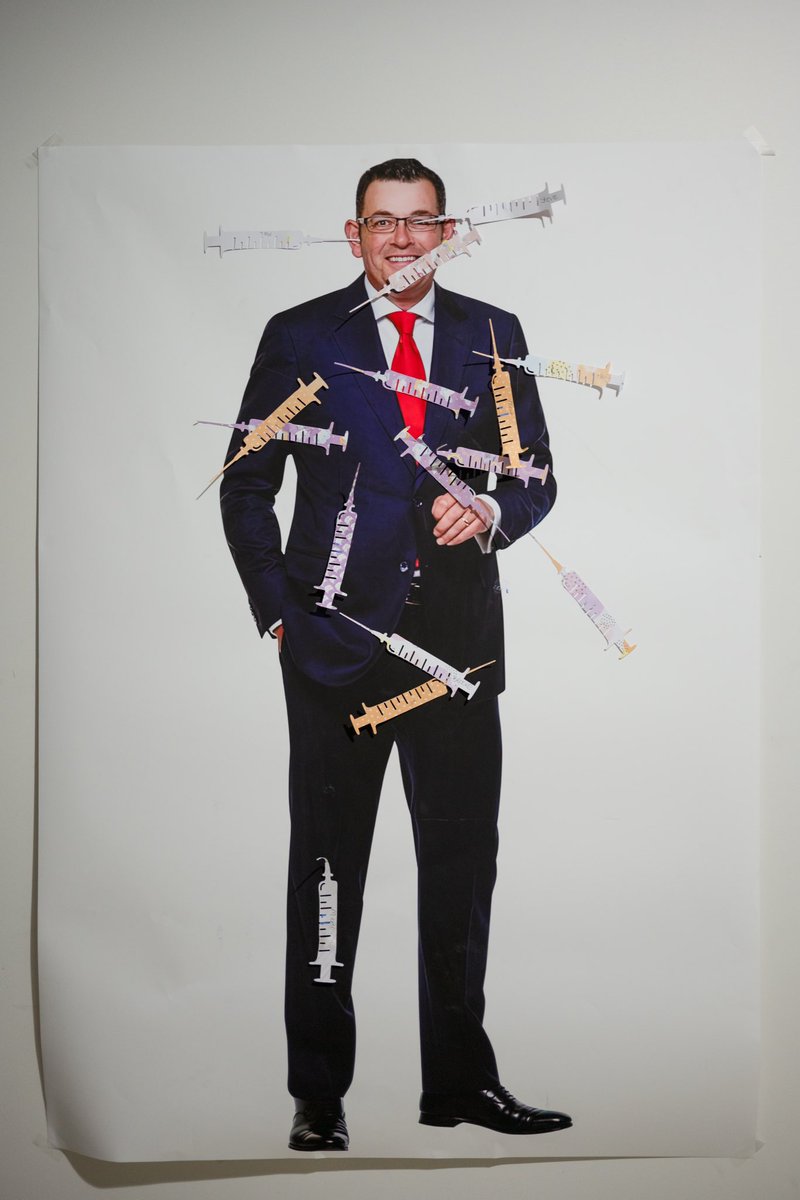xenaswanderlust's tweet image. Highlight of my citizenship/birthday party 🟰pin the vaccine on Dan Andrews
#danandrews #melbournelockdown #covid