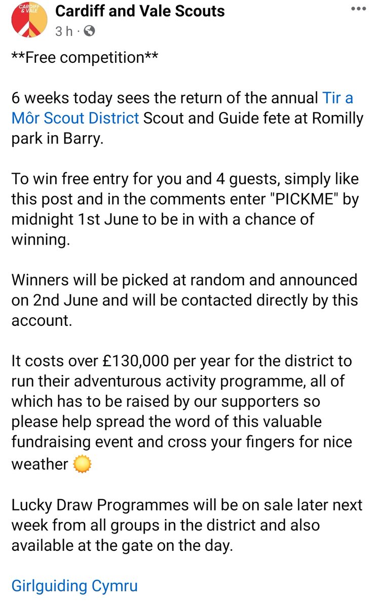 6 weeks to go!

Win free entry to the fete for you and 4 others over on Facebook

facebook.com/share/p/LDo1Rs…