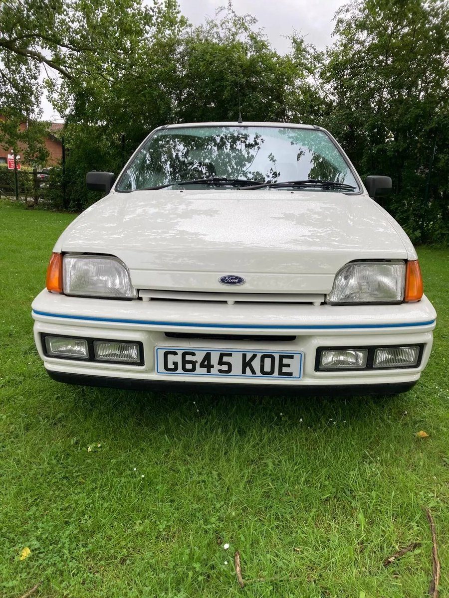 Ad:  1990 FORD FIESTA XR2i - 'VERY USABLE AS IS - IDEAL FOR IMPROVING WITH YOU OWN MARK'
On eBay here -->> ow.ly/bhxz50RUY0X

 #FordFiestaXR2i #ClassicCar #CarRestoration #CarCollector #CarCulture