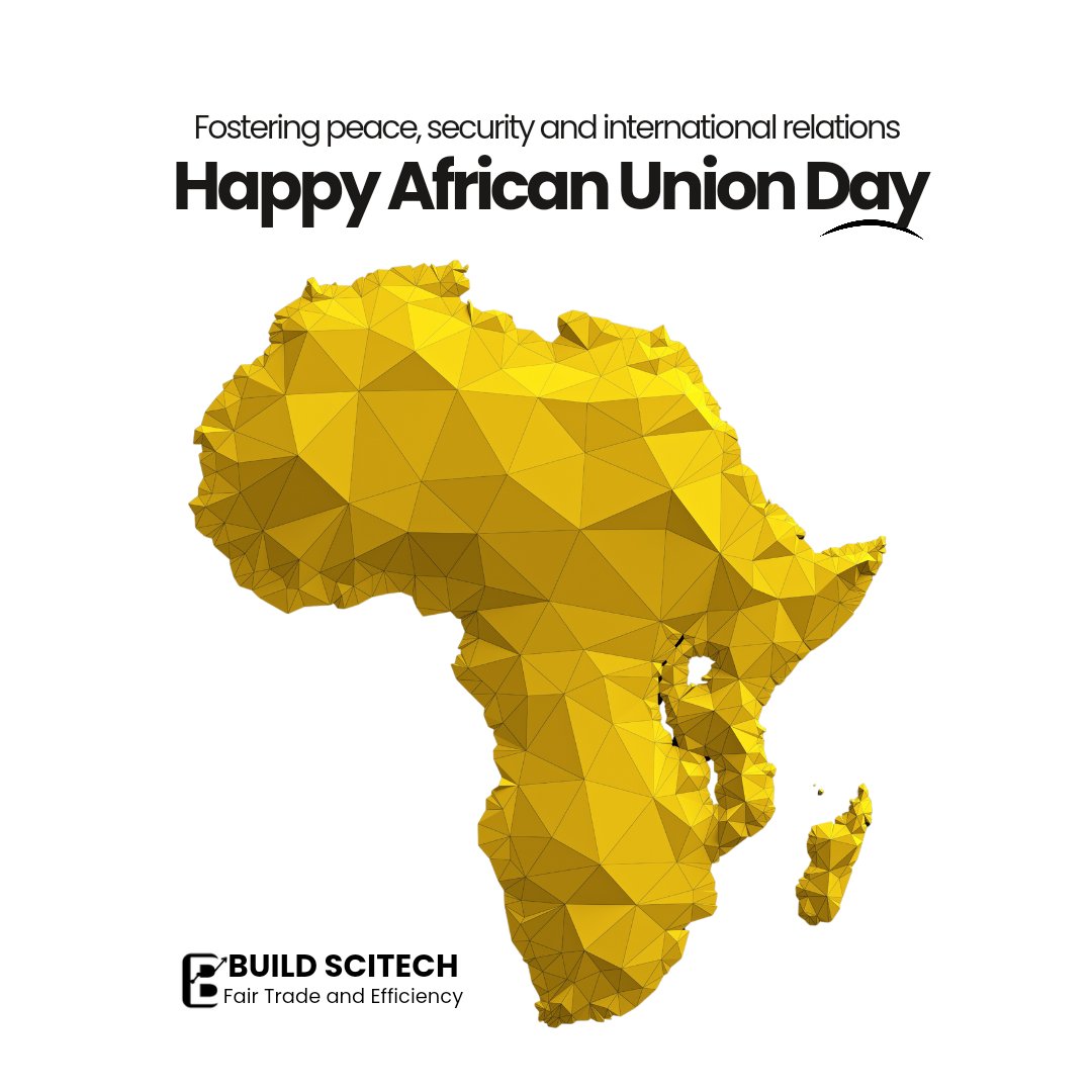 build_scitech's tweet photo. Fostering international relations...
Happy African Union Day!

#africanunionday2024 #fairtrade #peaceandsecurity #buildscitech https://t.co/HvngoMMeoi