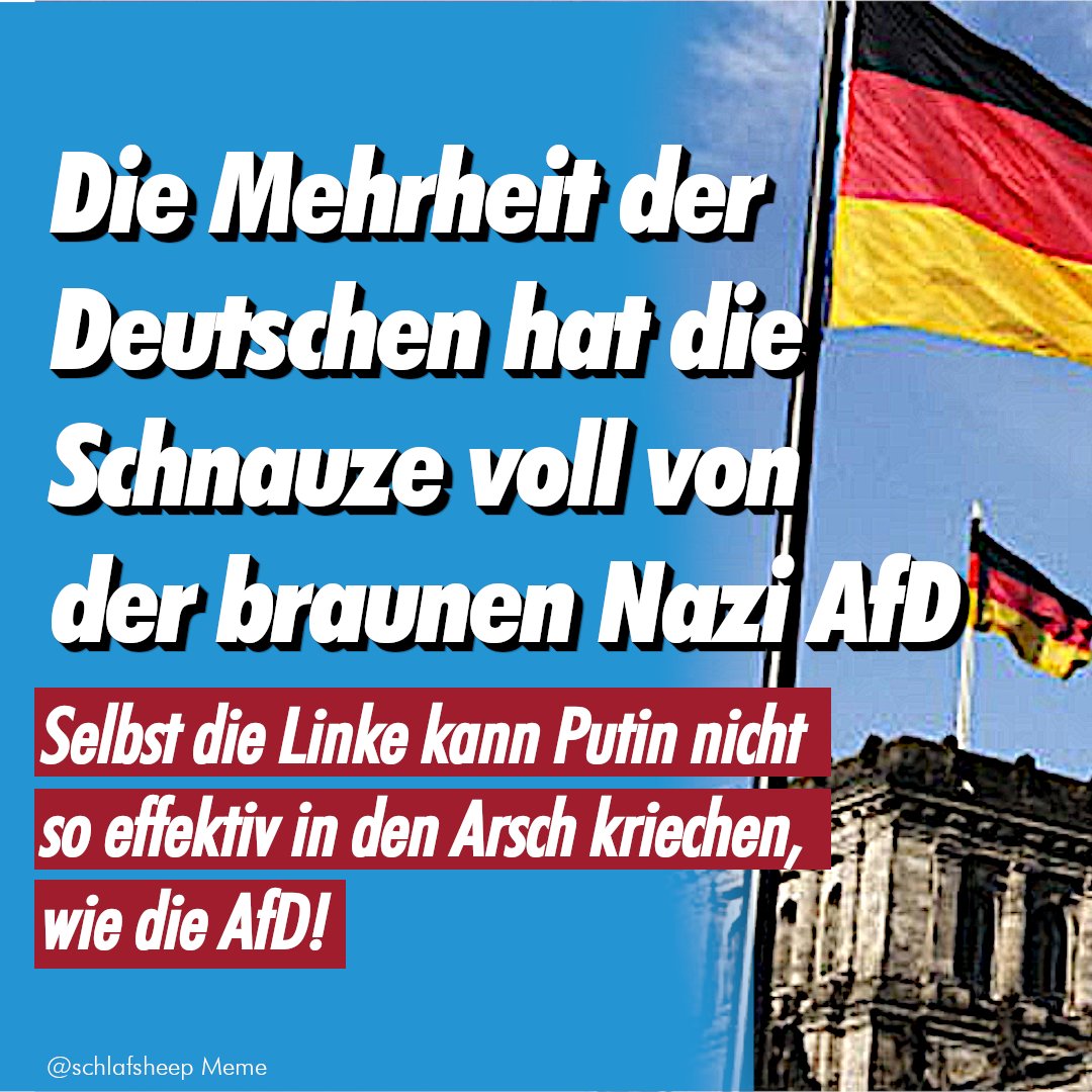 #AfDsindRattenfänger 
#Afdmachtdumm
#AfdgehörtnichtzuDeutschland
#AfdsindFaschisten
#Afdunwählbar
#Afdverbot