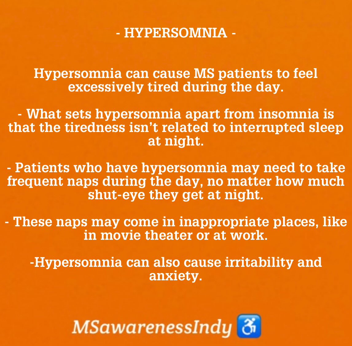 Chronic Illness #TermOfTheDay 

- HYPERSOMNIA -