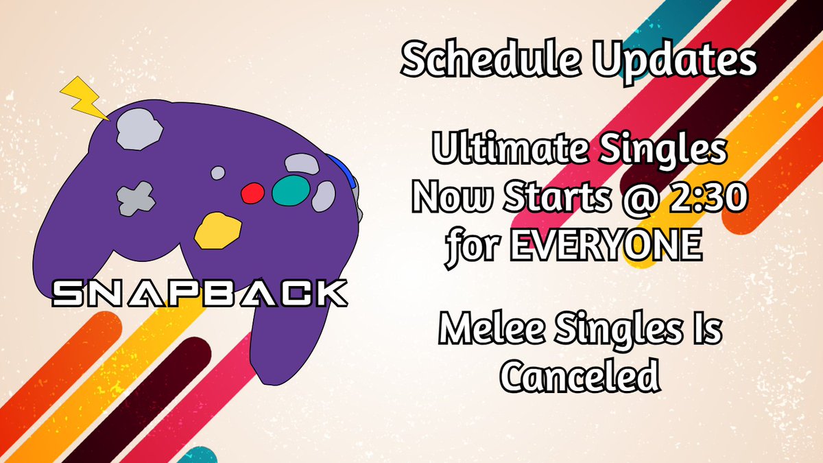 Also please take note of the very important schedule updates ty :)