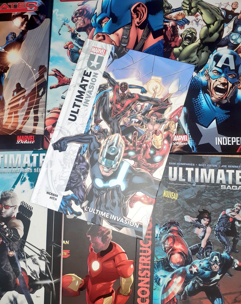 fisto_sr's tweet image. 📚🌎🌌🦹🏻‍♂️🌎🦸🏼‍♂️💥
#WeekEndComics sur la Terre-6160 de @Marvel.
"Ultimate Invasion" de Jonathan Hickman,@THEBRYANHITCH,Andrew Currie&amp;amp; @Sinccolor chez @paninicomicsfra .
#UltimateInvasion 
Le pitch:
"Le Créateur est l’un des derniers survivants de la Terre-1610, un monde décimé...