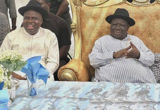 Our father, elder statesman, and Ijaw national leader, Pa Edwin Clark turns 97 today.

A nationalist of deep conviction and advocate for justice and fairness, you remain a great inspiration to the younger generations of leaders for your patriotic service to our fatherland.

We