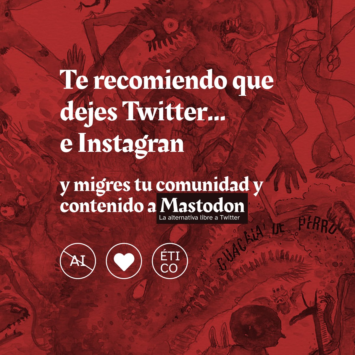 chini_cuil's tweet photo. Vamonos al  Fediverso... o puedes seguir esperando a que los magnates que controlan  los monopolios tecnológicos, decidan perder dinero para ofrecerte una  plataforma mejor y respetar tu trabajo https://t.co/nda7rHbyPD