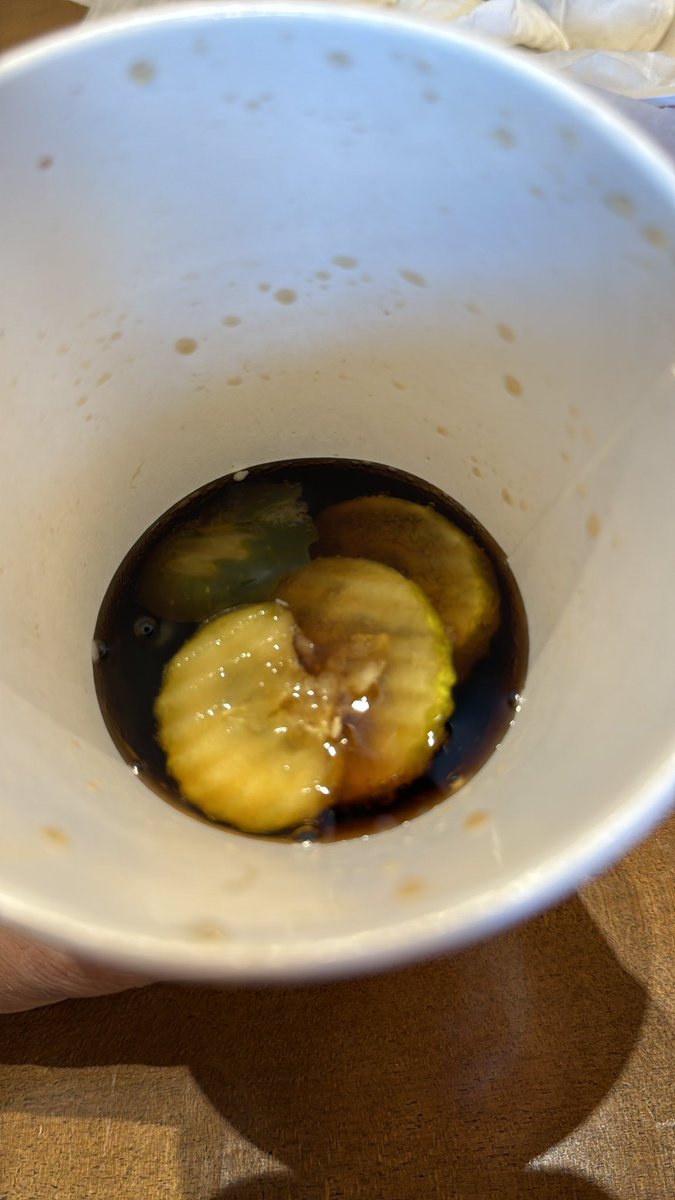 Pickle Diet Coke for the win. Sometimes random internet recommendations are good.