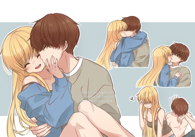 「kissing cheek shirt」 illustration images(Latest)