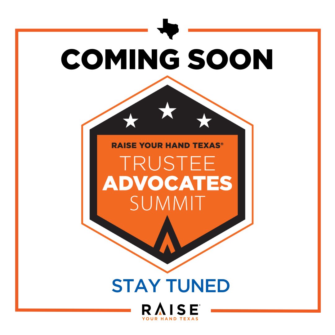 Want to learn how to advocate for public education by leveraging your community and connecting your school district with decision-makers in the Capitol? Then you will want to attend the Trustee Advocates Summit! #txed #txlege