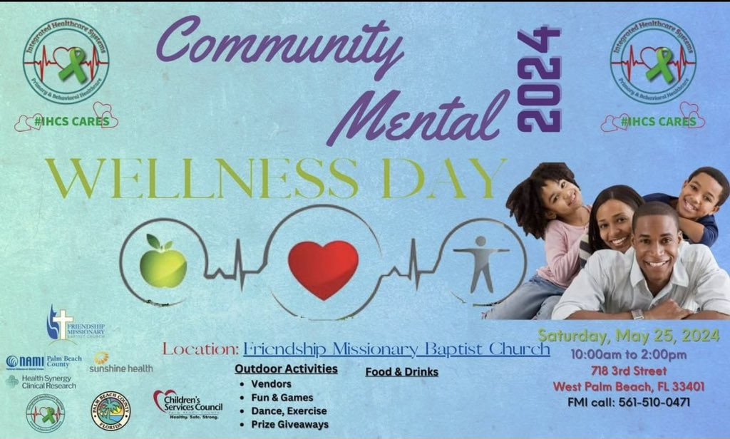 ChrisTQuestion's tweet photo. Check out this event for your health &amp; wellness… Today!!! https://t.co/v31nxvYYYA