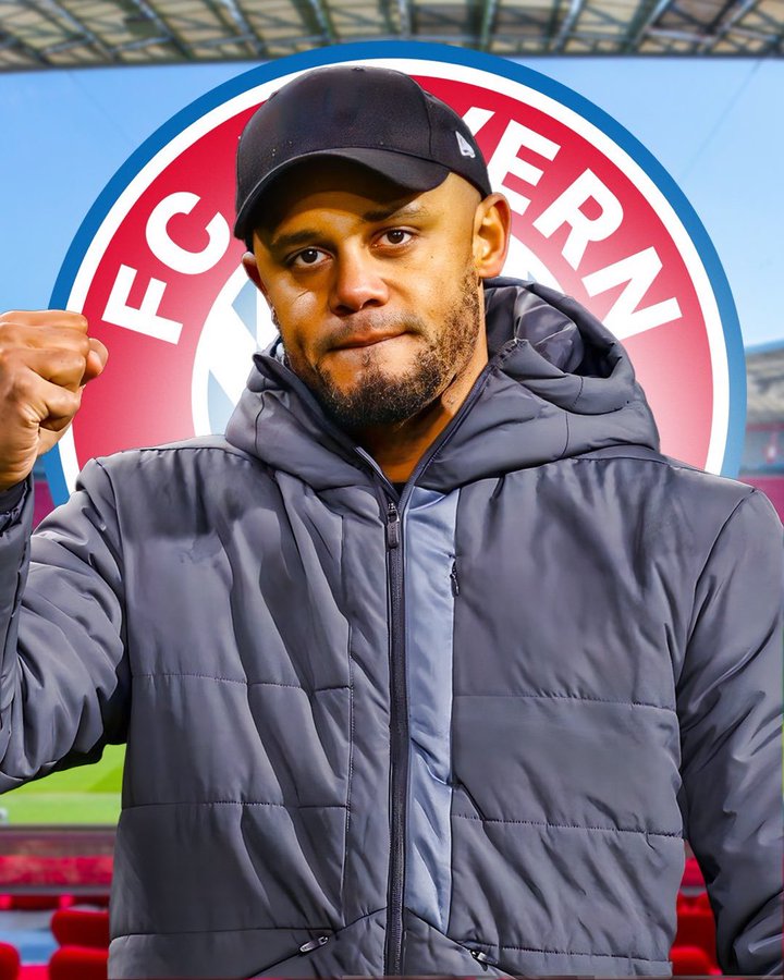 Congratulations our legend Kompany as new appointed Bayern coach. Wish you all the best of luck throughout your contract with Bayern Munich. I'm convinced you will do well legend 👌👏