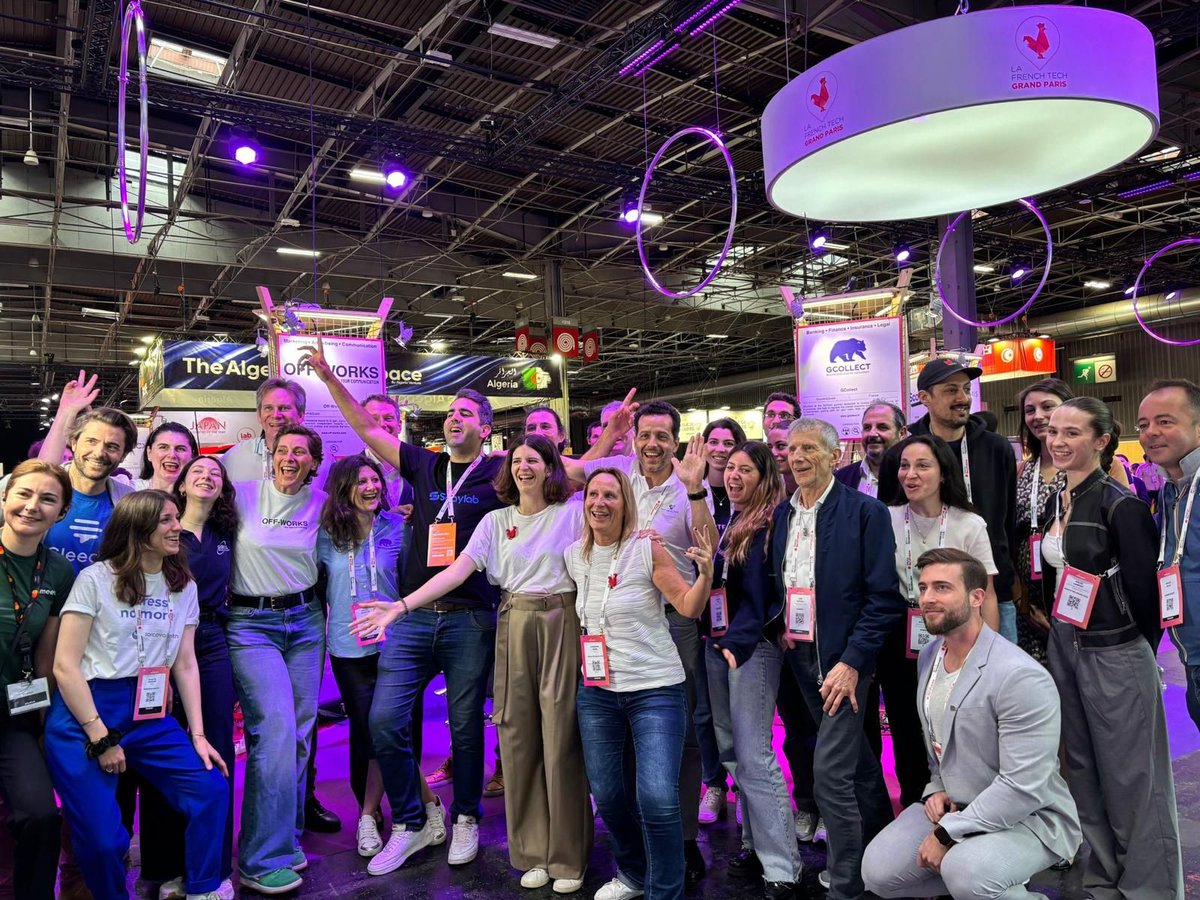 Cleed_ai's tweet photo. Au cœur de la Tech Made in France 🇫🇷🚀 

Une belle dynamique collective - Merci à la La French Tech Grand Paris de fédérer cet "all-in-one" écosystème de partenaires startups, corporates, collectivités, investisseurs &amp; co. 🔥 

@FTGrandParis 
#cleed #vivatech #frenchtech https://t.co/YdcgSpOChF