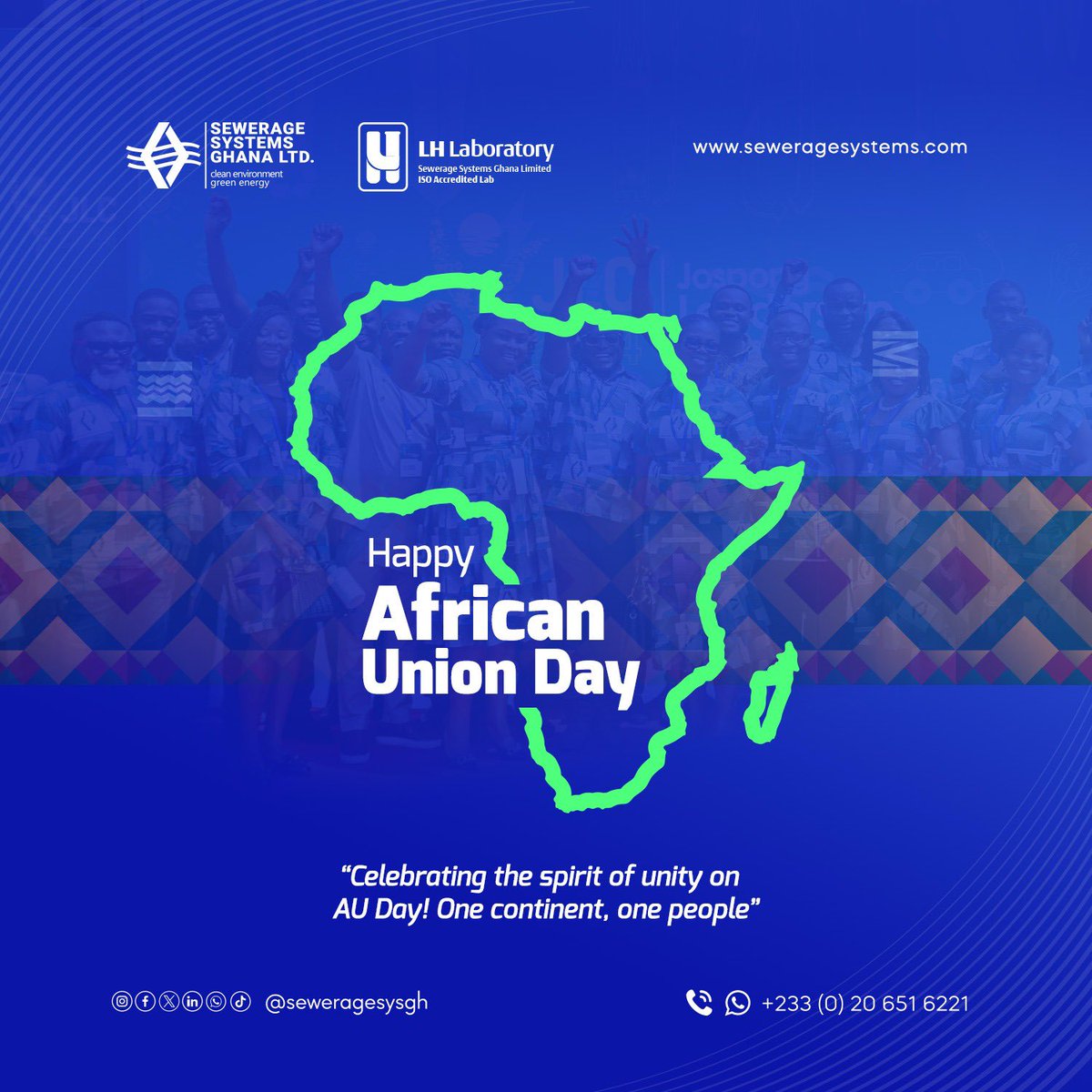 Celebrating the spirit of unity on African Union Day! 🎉🌍 One continent, one people! #AU2024 #UnityInDiversity