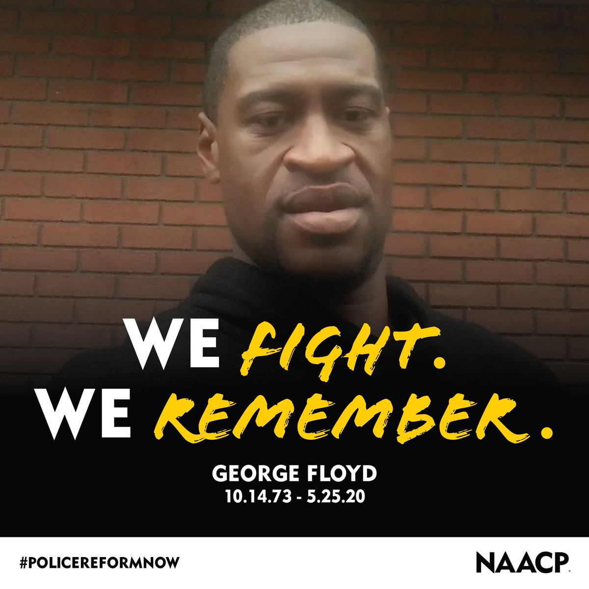 Four years after the tragic murder of #GeorgeFloyd, his legacy endures as a reminder of the work that remains to combat racial discrimination and police violence. Today calls on us to renew our commitment to the fight for #PoliceReform. #PoliceReformNow