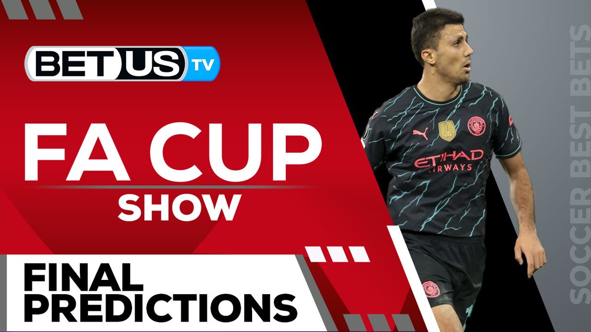 Will Manchester City capture another trophy in today's #EmiratesFACup final? Or can Manchester United pull off the upset? ⚽️🏆️ Check out our #FreePicks for this gigantic match with @Flash_37 🤑 Watch the show here➡️bit.ly/GTHBetUS #GamblingX #SoccerBetting